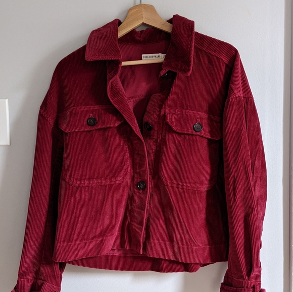 Avec les filles Corduroy Jacket - Picture 2 of 5